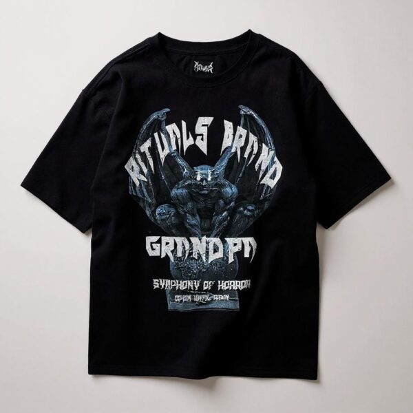 Remera Blue Gargoyle Rituals - Imagen 2