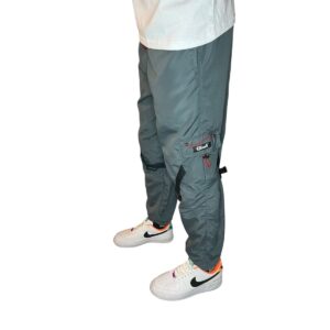 Pantalon Microfibra Cargo Gris Topo