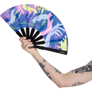 Abanico Manos Pastel
