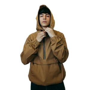 Anorak Goten Gabardina Camel Vieja Scul