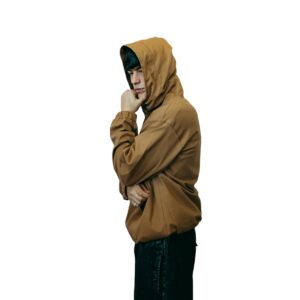 Anorak Goten Gabardina Camel Vieja Scul
