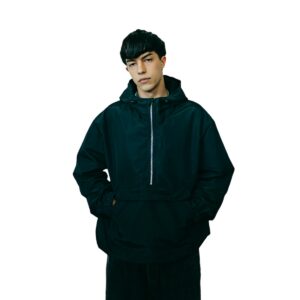 Anorak Extended Logo black Vieja Scul