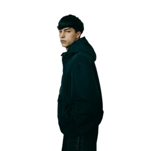 Anorak Extended Logo black Vieja Scul