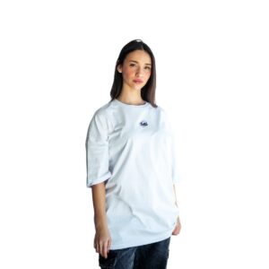 Remera Kite blanca oversize Vieja scul