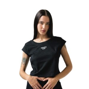 Baby tee wmn black