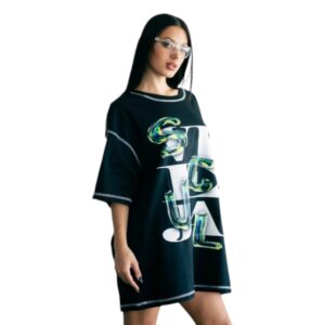 Remera Jupiter Bubble oversize Vieja Scul