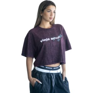 Crop Top Stars Washed Vieja Scul