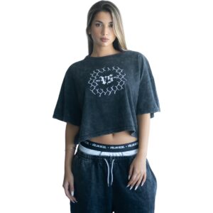 Crop Top Fence Washed Vieja Scul