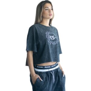 Crop Top Fence Washed Vieja Scul