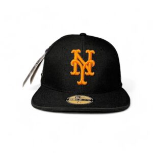 Gorra New Era Negra - Naranja