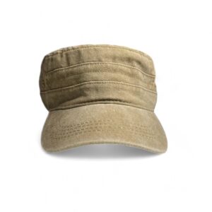 Gorra Vintage Visera Corta Beige