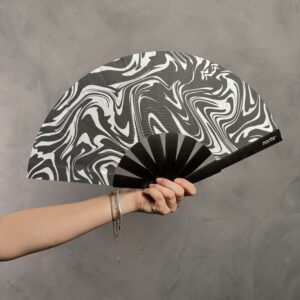 Abanico Fluido Black