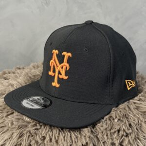 Gorra New Era Negra - Naranja