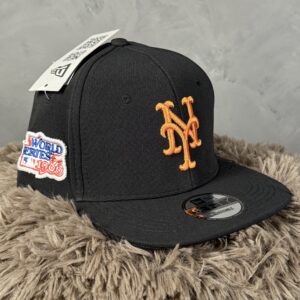 Gorra New Era Negra - Naranja