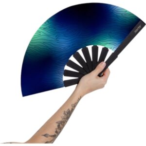 Abanico Wild Lights Blue