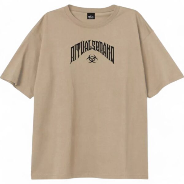 Remera Surface Oversize Rituals Beige