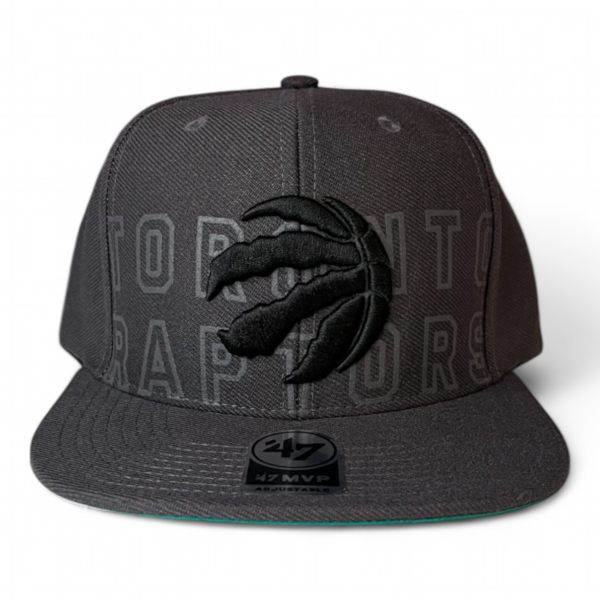 Gorra 47 Toronto Raptors Gris Oscura