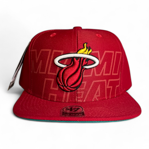 Gorra 47 Miami Heat Roja