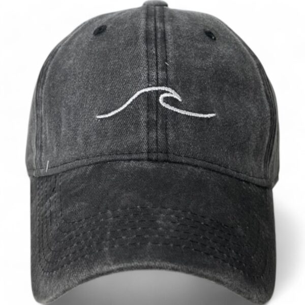 Gorra Vintage Stone Gris Oscura