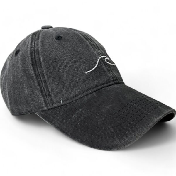 Gorra Vintage Stone Gris Oscura - Imagen 2