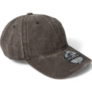 Gorra Vintage Stone Marrón Oscuro