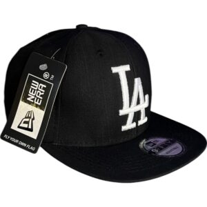 Gorra New Era LA Negra con Blanco