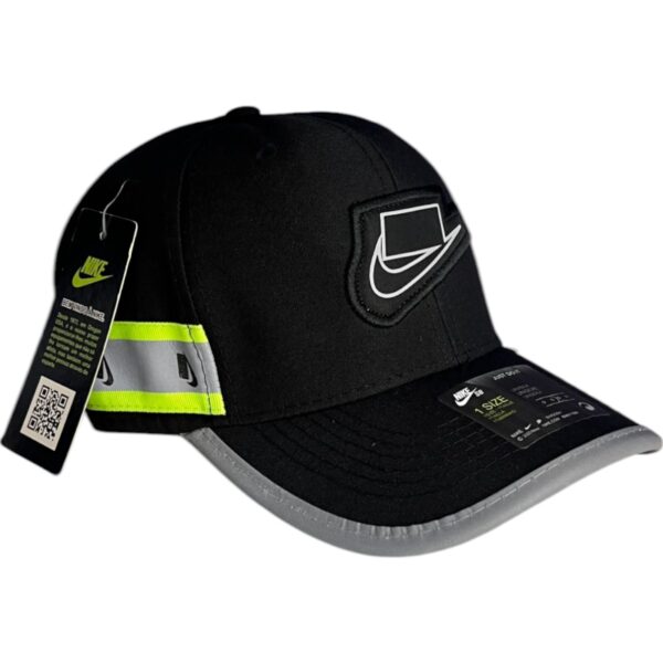 Gorra Nike Negra con Gris - Imagen 2