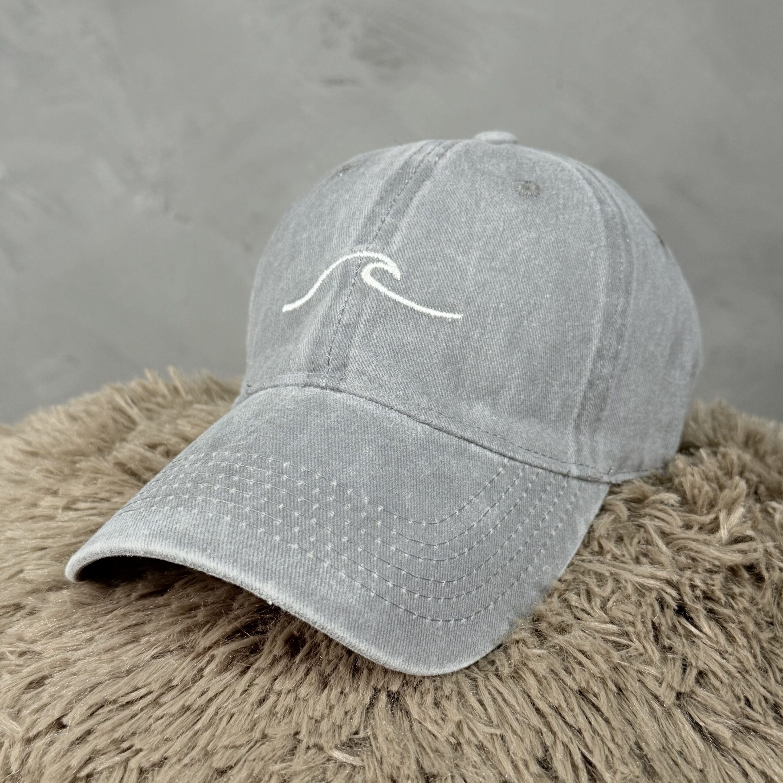 Gorra Vintage Stone Olita Gris Claro