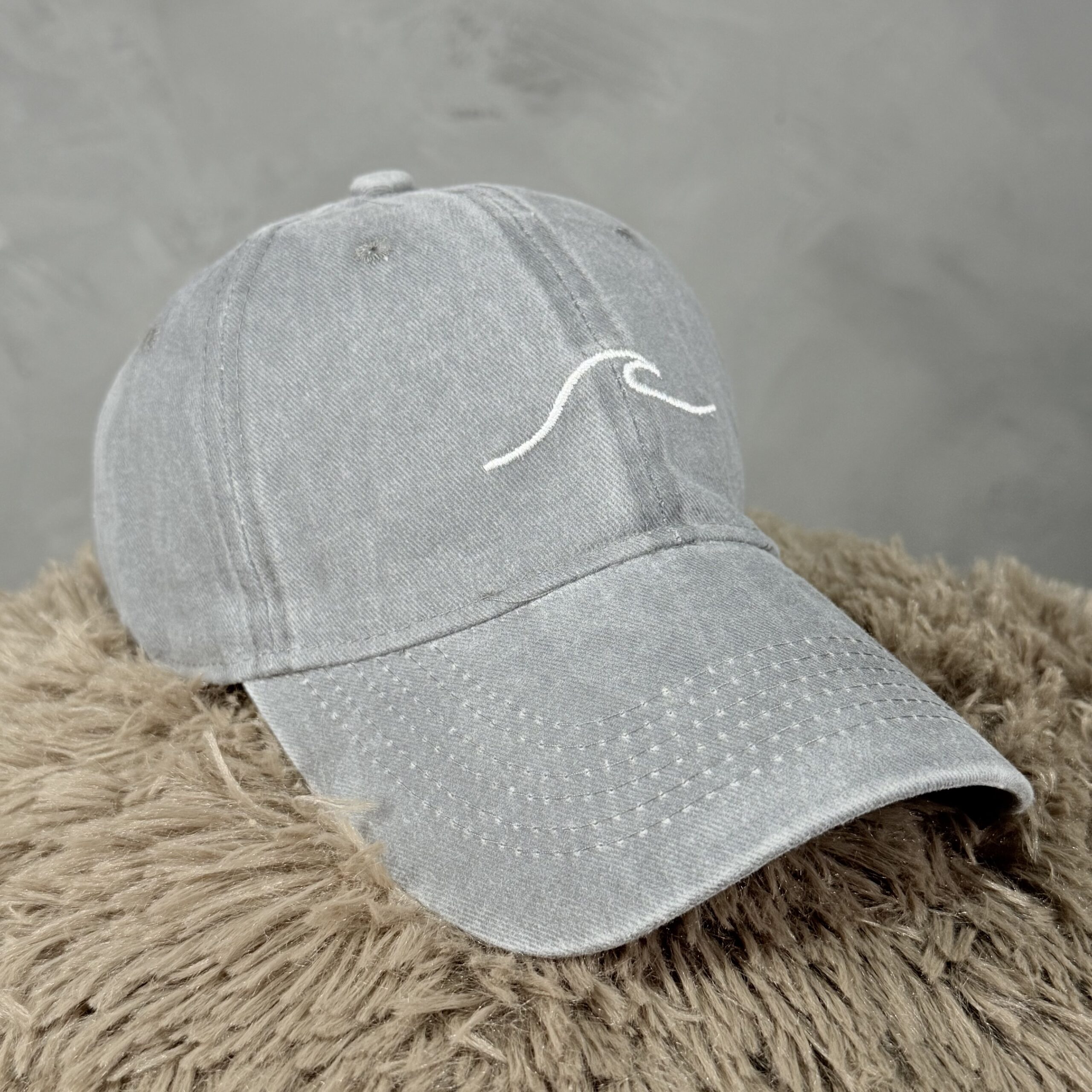 Gorra Vintage Stone Olita Gris Claro - Imagen 2
