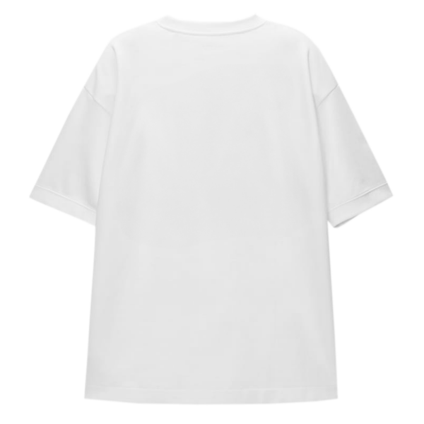 Remera Oversize Blanca Essential - Imagen 2