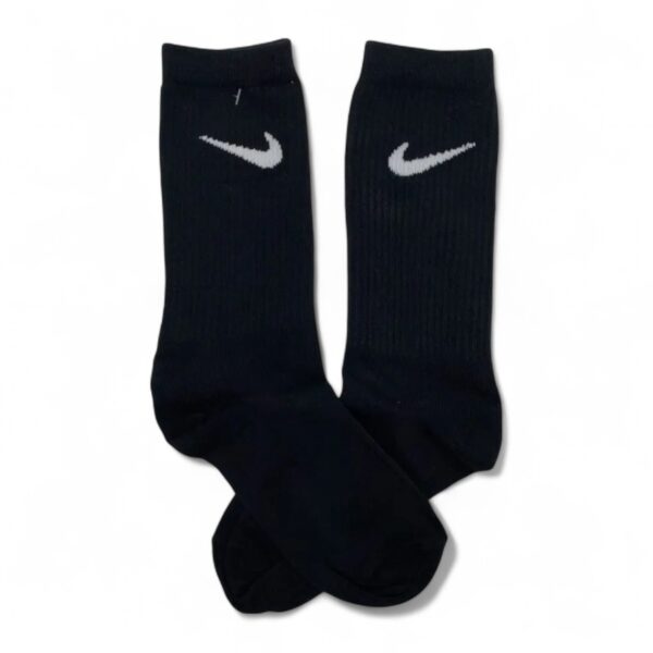 Medias Negras con Blanco NIKE