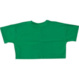 Crop Top Verde con Plateado Paul Marti