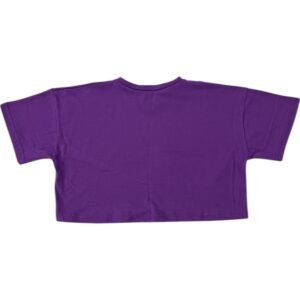 Crop Top Violeta con Negro Paul Marti