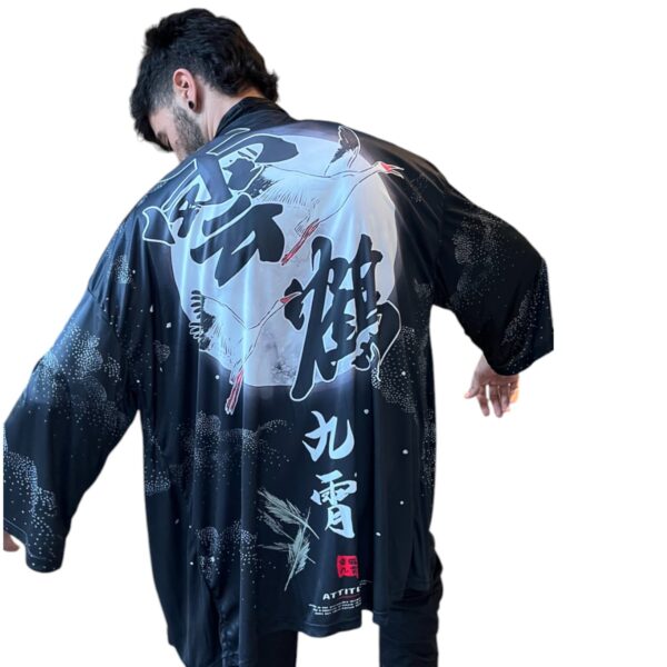 Yukata Kimono Kurotsuki - Imagen 2