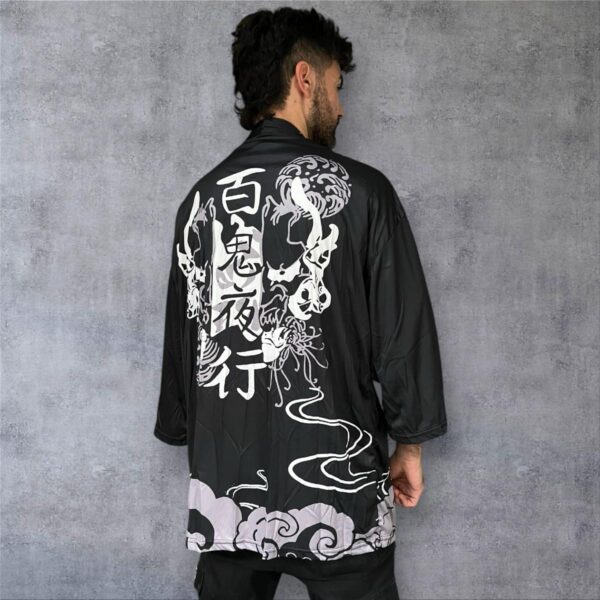 Yukata Kimono Rengoku - Imagen 2