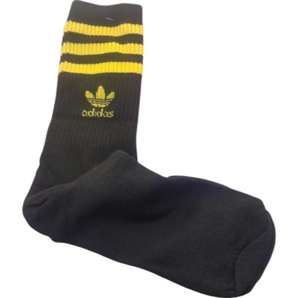 Medias Azules con Dorado Adidas - Imagen 2
