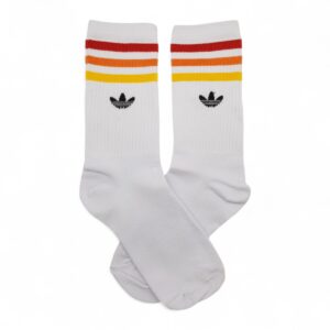 Medias Blancas con triple raya de color ADIDAS