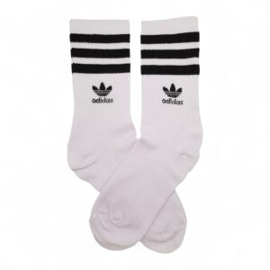Medias Blancas con rayas Negras ADIDAS
