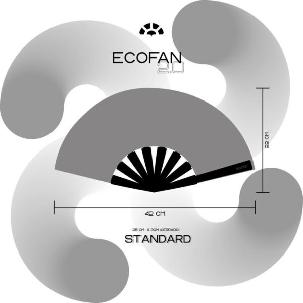 Abanico EcoFan Tierra Neon - Imagen 3
