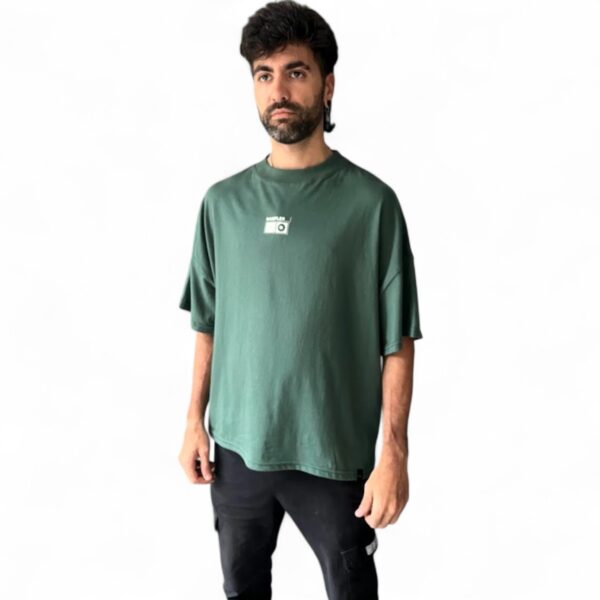 Remera Tee Diskette Verde Samples