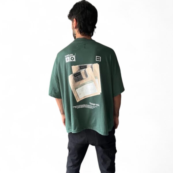 Remera Tee Diskette Verde Samples - Imagen 2