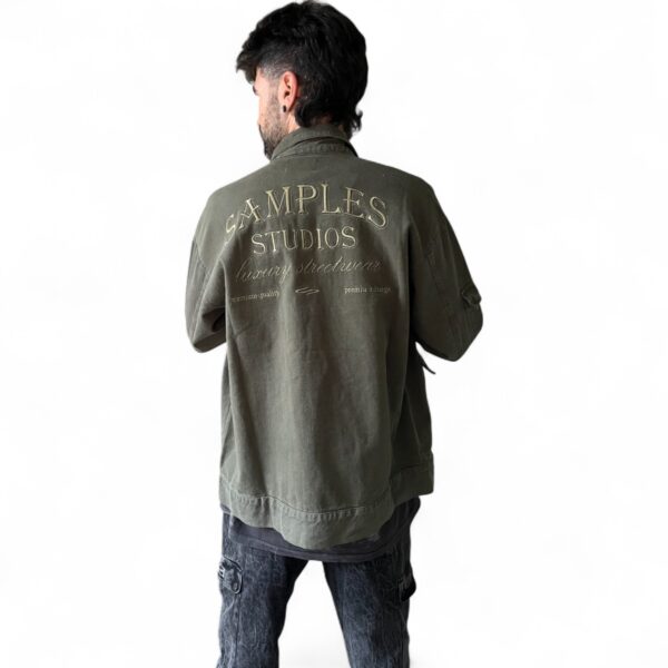 Campera Bull Verde Samples - Imagen 2