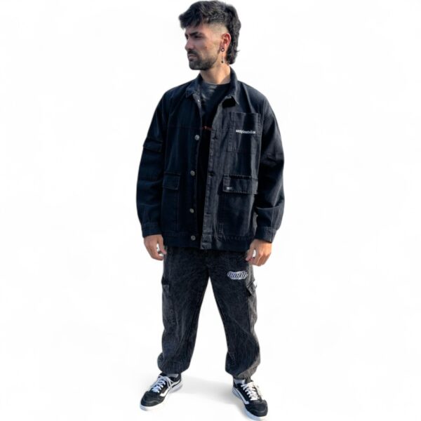 Campera Bull Negra Samples - Imagen 4