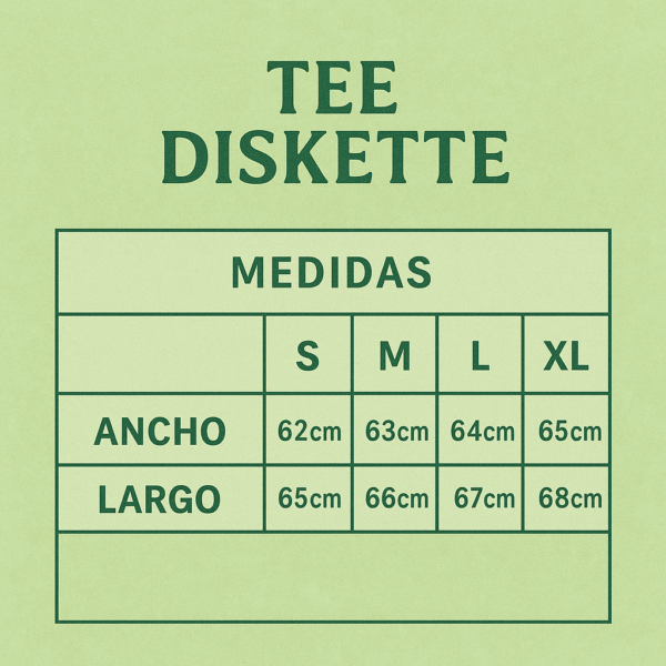 Remera Tee Diskette Verde Samples - Imagen 4