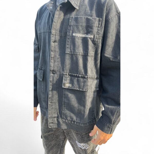 Campera Bull Negra Samples - Imagen 3