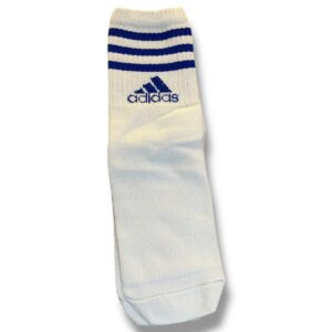 Medias Blancas con rayas azules ADIDAS