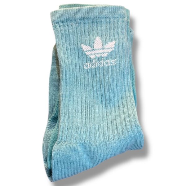 Medias Celestes con Blanco ADIDAS