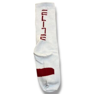 Medias Blancas con Bordo Nike Elite