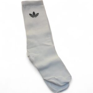Medias Blancas con logo Negro ADIDAS