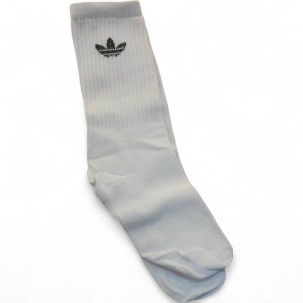 Medias Blancas con logo Negro ADIDAS - Imagen 2